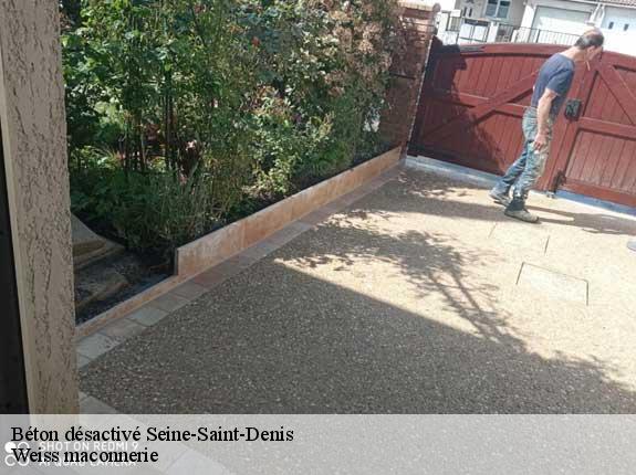 Béton désactivé 93 Seine-Saint-Denis  Weiss maconnerie