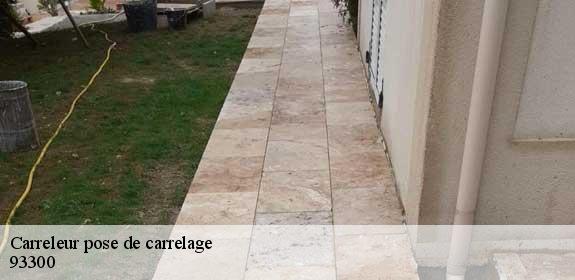 Carreleur pose de carrelage  93300