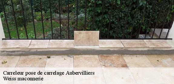 Carreleur pose de carrelage  93300