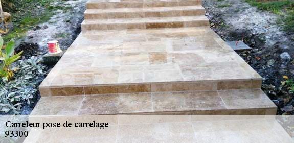 Carreleur pose de carrelage  93300