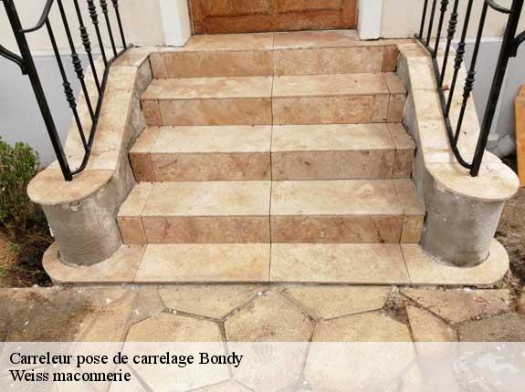 Carreleur pose de carrelage  bondy-93140 Weiss maconnerie