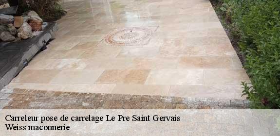 Carreleur pose de carrelage  93310